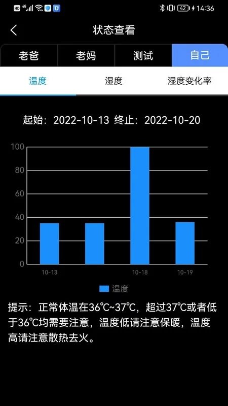 智能低血糖监测手环最新版app截图