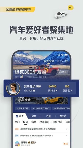 懂车帝看车价截图